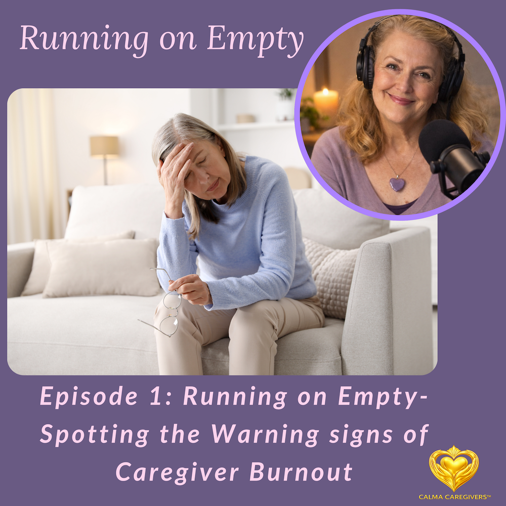 Podcast episode 1 cover image for “Running on Empty”.
