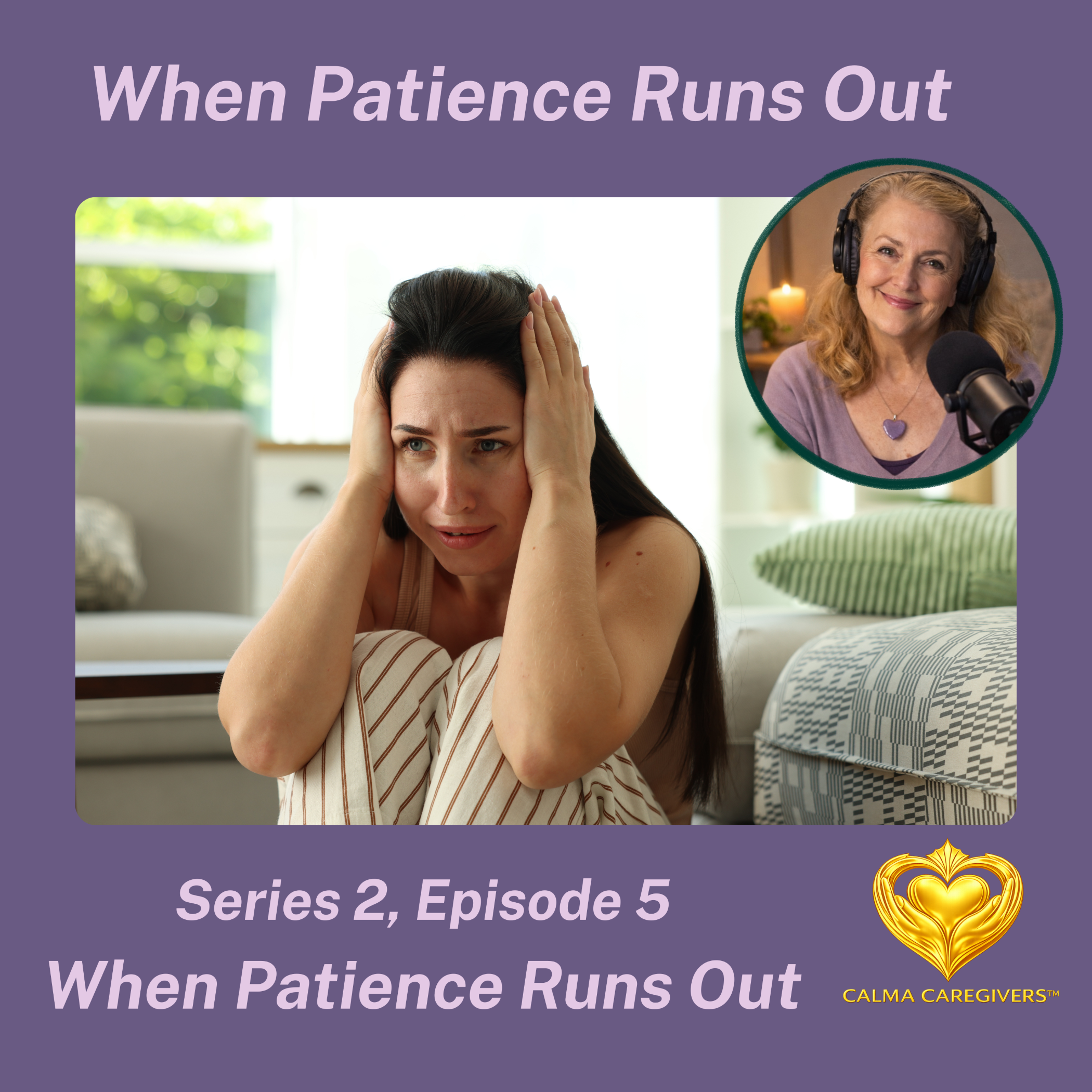 Podcast episode 8 cover image for “Why Self-Compassion Is the Bravest Thing You Can Do”.