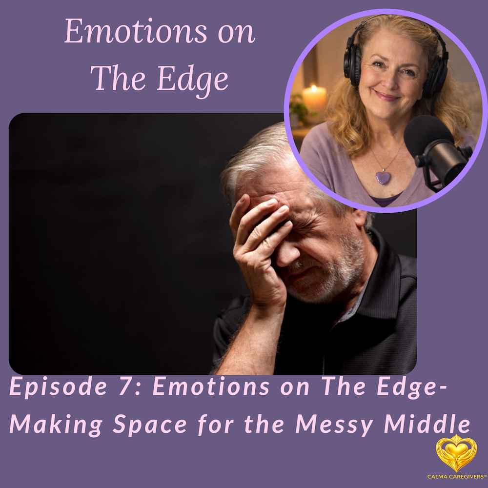 Podcast episode 7 cover image for “Emotions on the Edge”.
